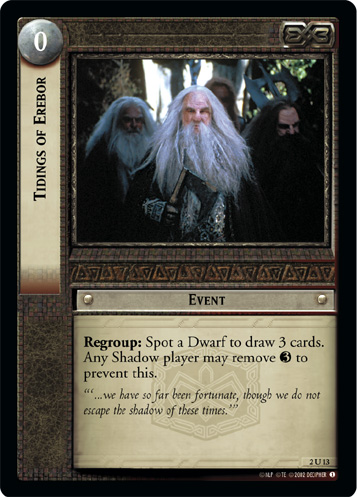 Tidings of Erebor